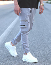 Casual Zippered Joggers