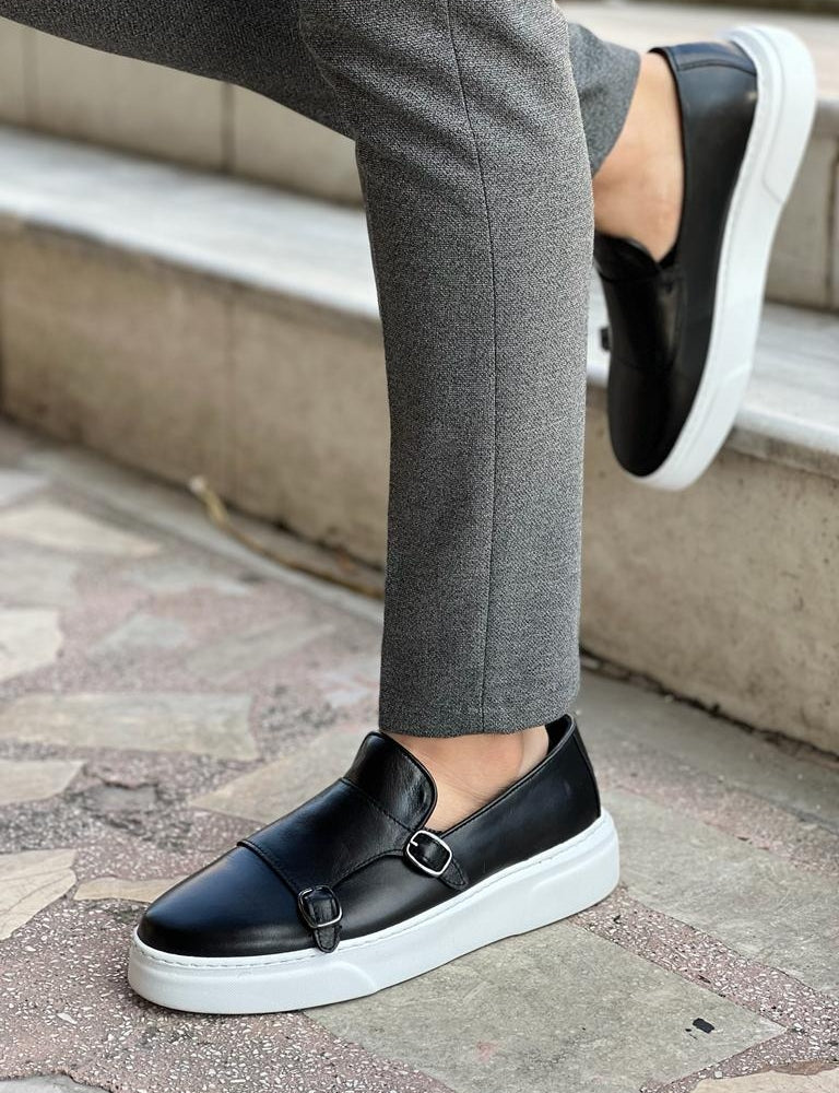 Double Monk Strap Casual Shoes