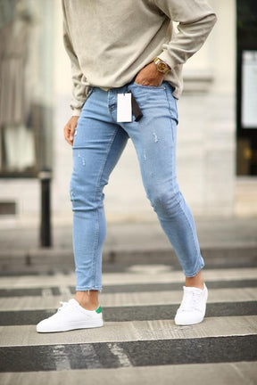 Casual Skinny Ripped Jeans
