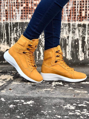 Unisex Premium Ankle  Boots - Yellow - Manchinni®