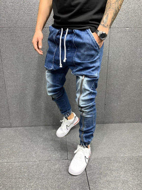 Premium Half Front Zipper Jeans - Manchinni®