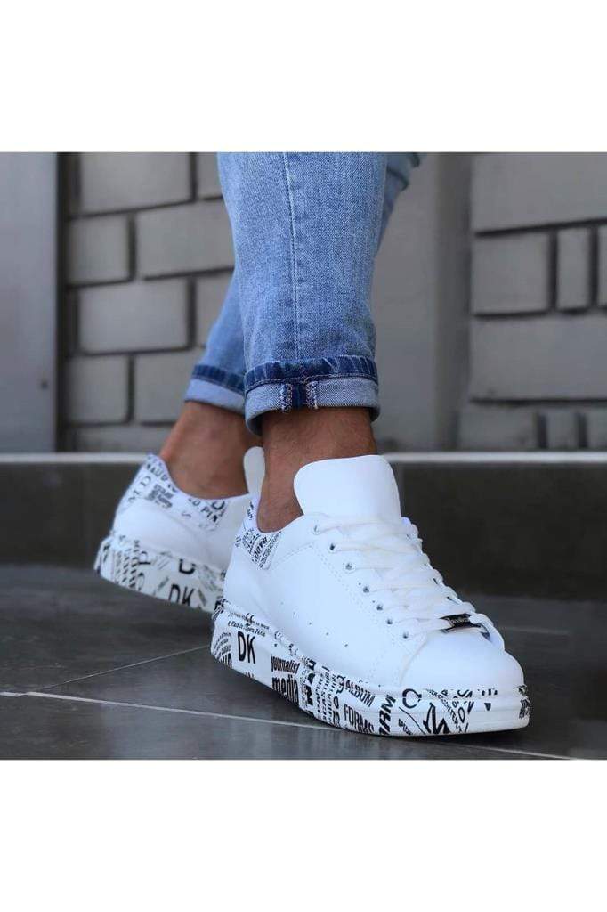 Casual Colour Sole Sneakers