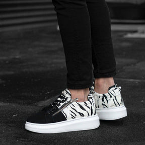 Designer Zebra Sneakers