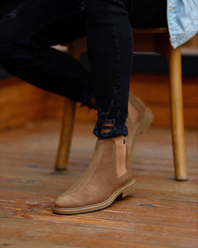 Classic Chelsea Suede Boots