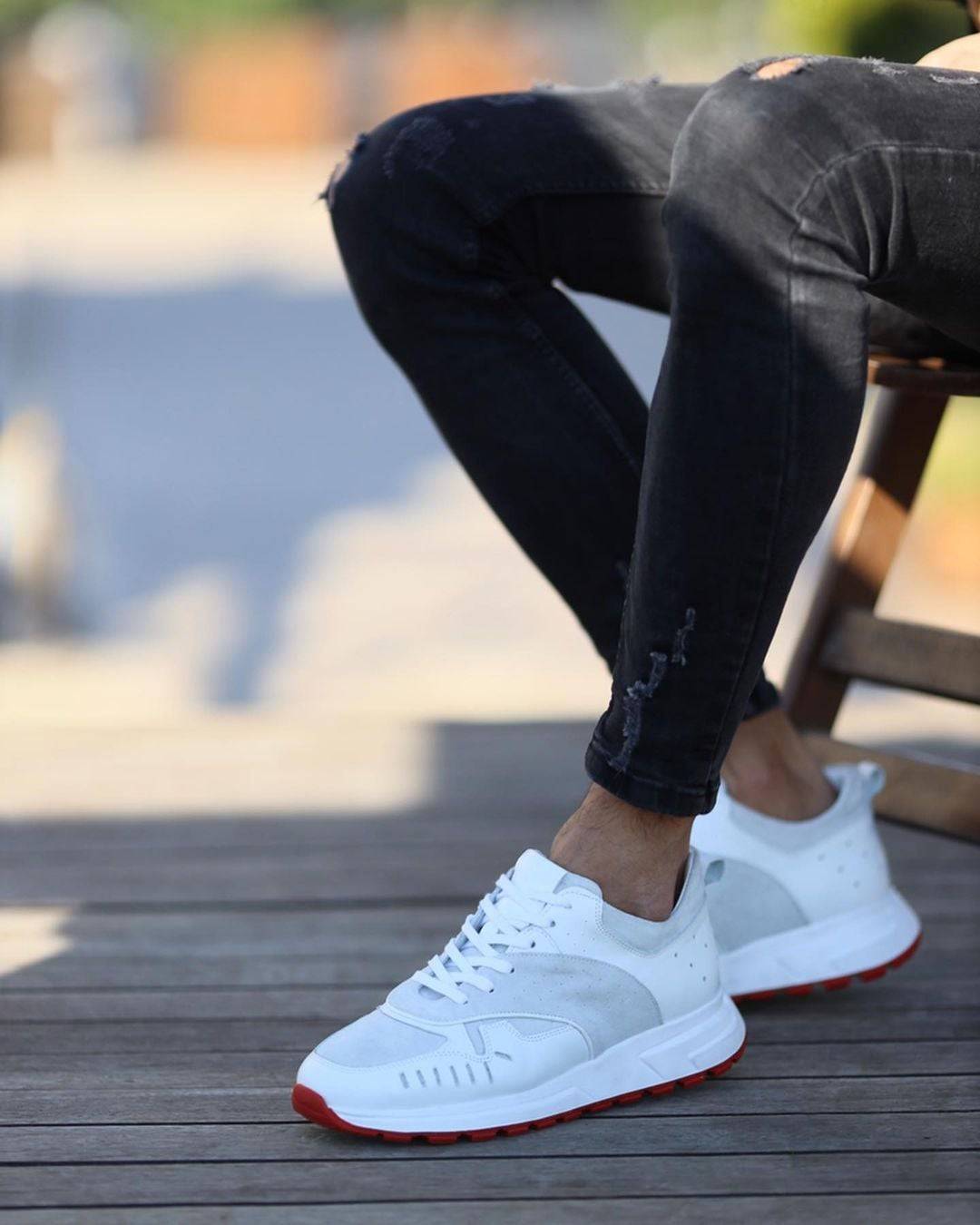 Premium Lace-up Sneakers