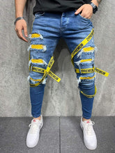 Premium Skinny Straps Jeans