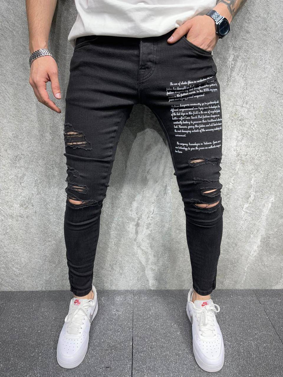 Premium Design Ripped Jeans