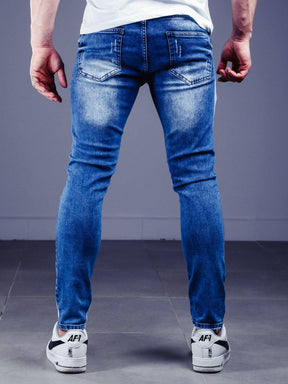 Bleach Wash Jeans Stonewashed 4226