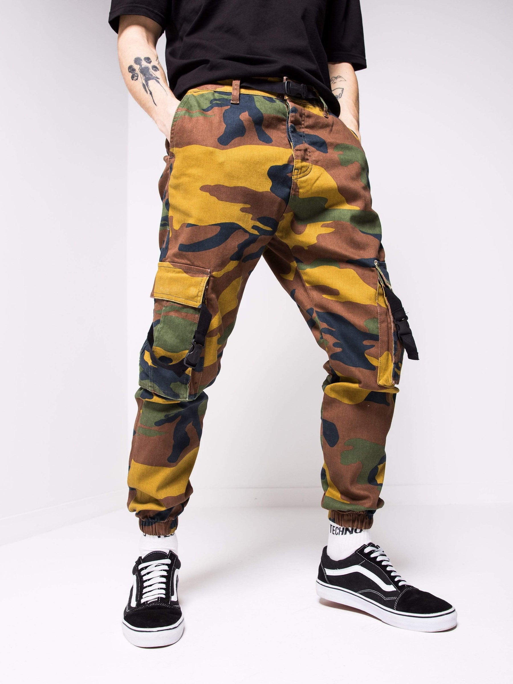 Camouflage Cargo jeans - Manchinni®