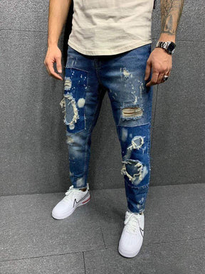 Fashion Ripped Jeans - Manchinni®