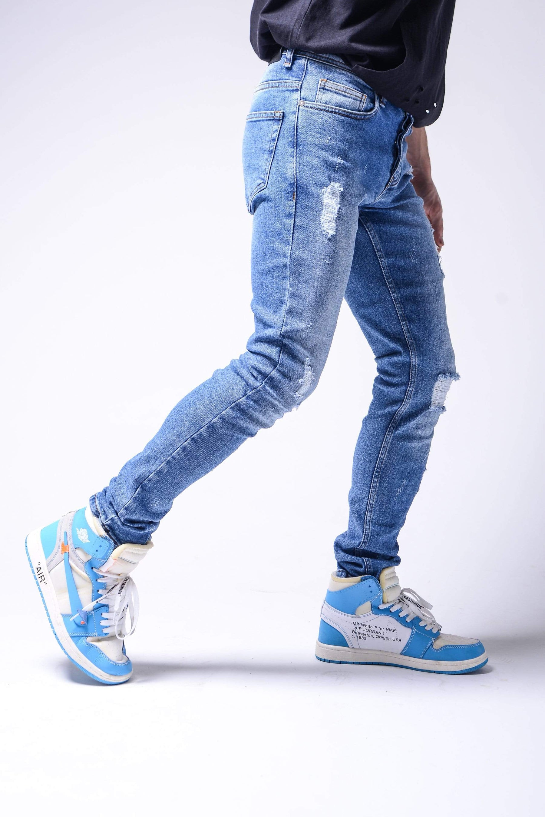 Light Blue Jeans - Manchinni®