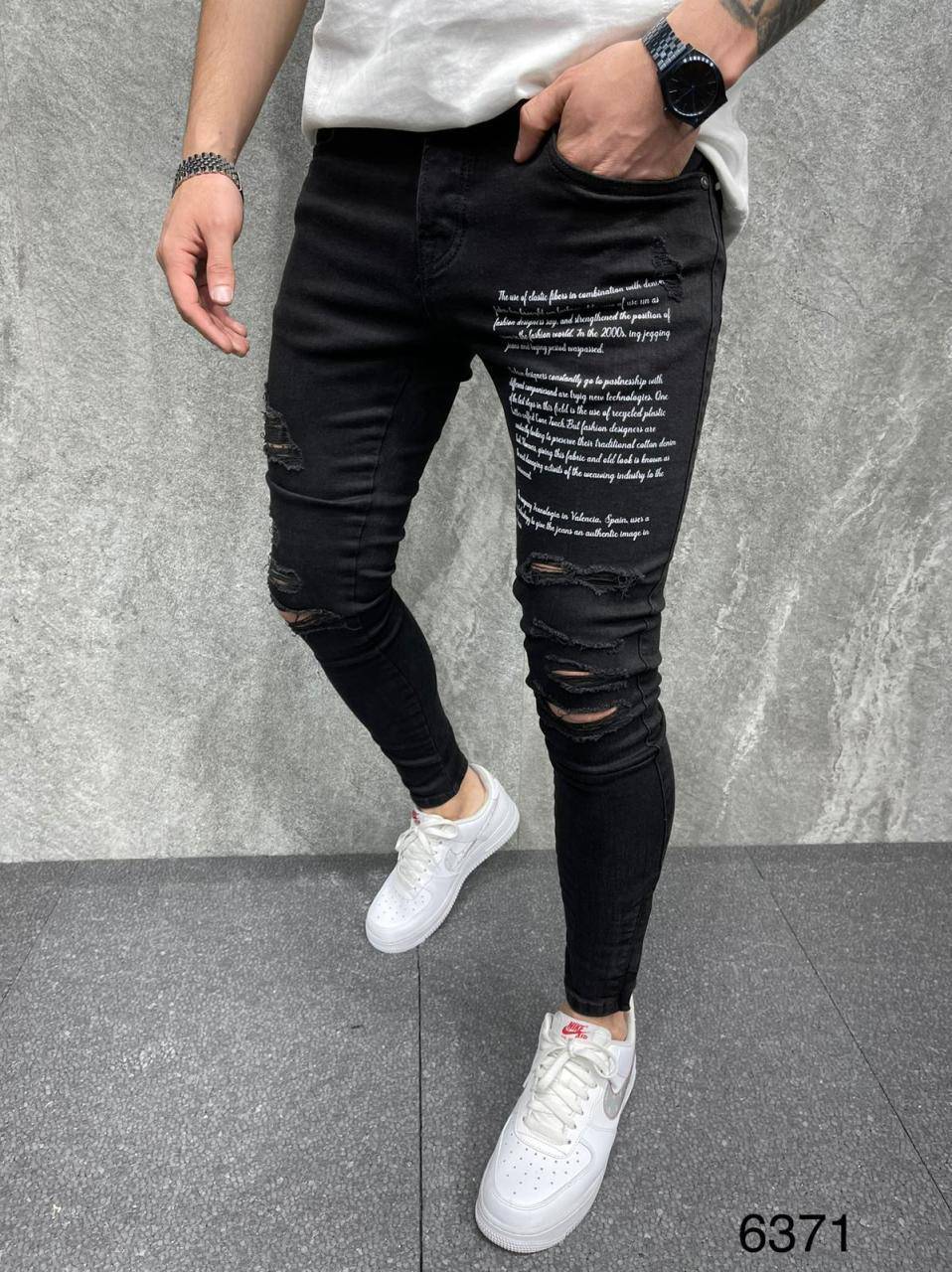 Premium Design Ripped Jeans