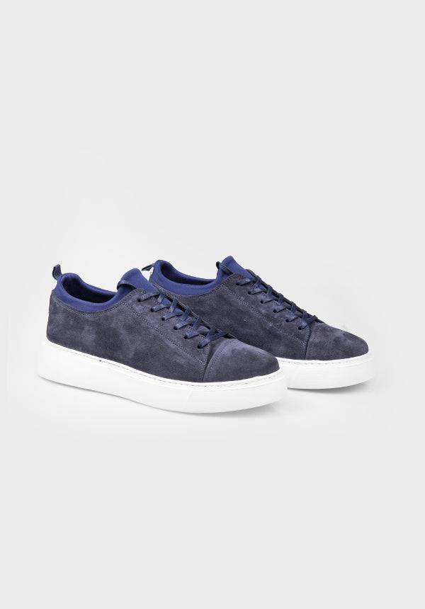 Premium Suede Lace - up Sneakers