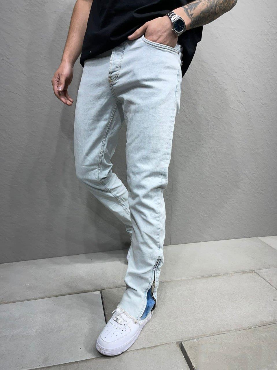Premium Design Zippered Jeans