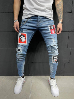 Premium  Stickers Jeans - Manchinni®