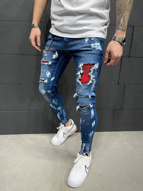 Premium Patch Jeans - Manchinni®