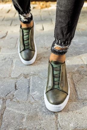 Rubber Men's Design Sneakers - Manchinni®