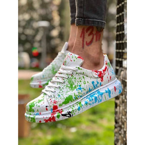 Handmade Colored Daily Sneakers - Manchinni®