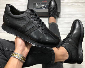 Stylish Leather Sneakers