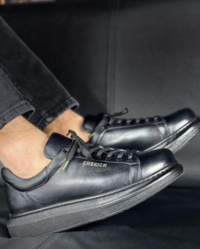 Genuine Leather Handmade Sneakers - Manchinni®