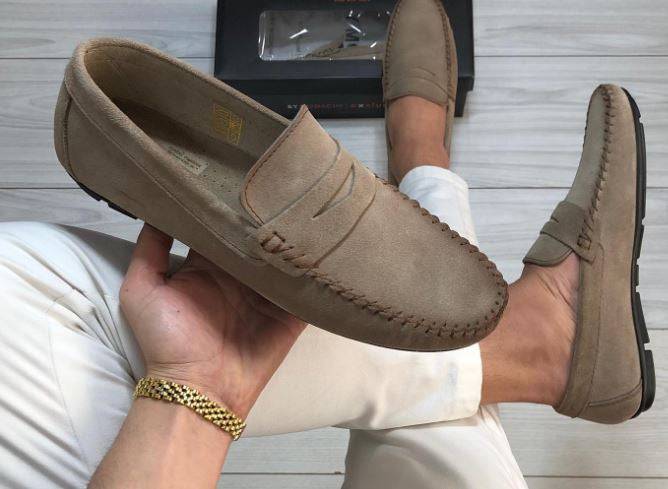Stylish Suede Loafers