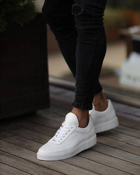 Stylish Daily Leather Sneakers