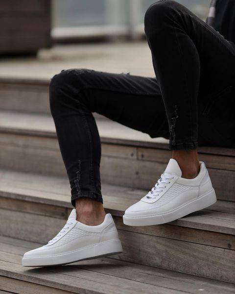 Stylish Daily Leather Sneakers
