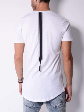 Back and Forth Strap Detail T-shirt - Manchinni®
