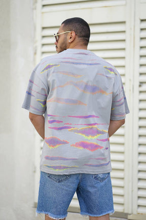 Mixed Color Oversize T-Shirt