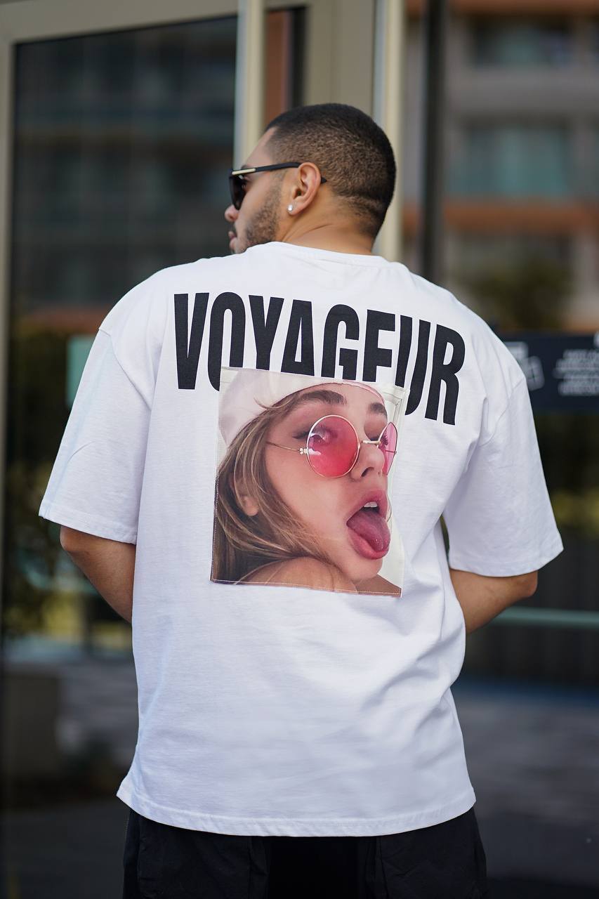 White Voyageur Oversize T-Shirt