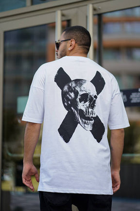 X - Skull Oversize T-Shirt