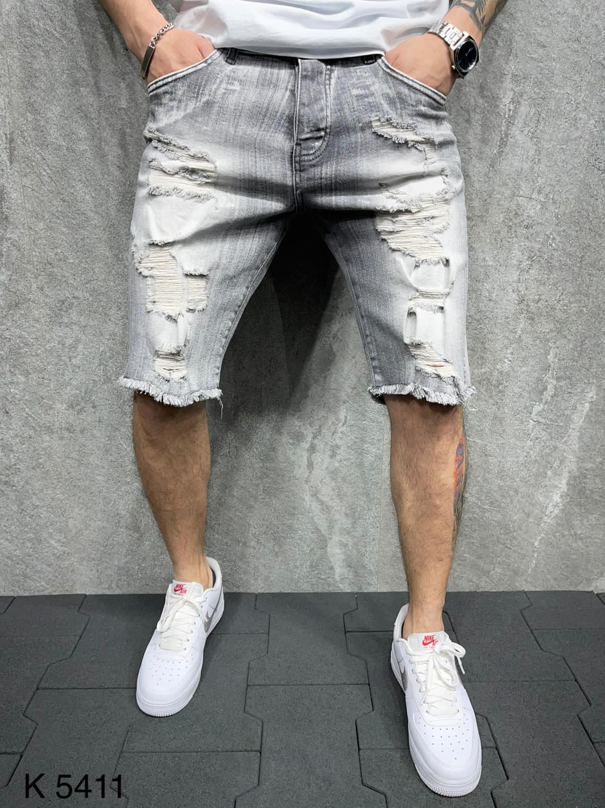 Daily Ripped Jeans Shorts
